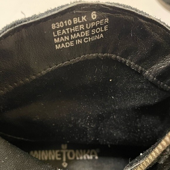 Minnetonka BANDERA Suede Leather Boots - Picture 6 of 7